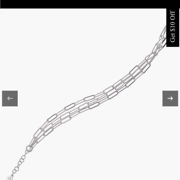 Silpada Graffetta Bracelet Silver Chain Bracelet - Picture 5 of 7